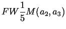 $\displaystyle FW\frac{1}{5}M(a_{2},a_{3})$