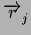 $ \overrightarrow{r}_{{j}}^{}$