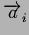 $ \overrightarrow{a}_{{i}}^{}$